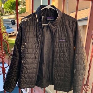 Black Puffy Patagonia Jacket